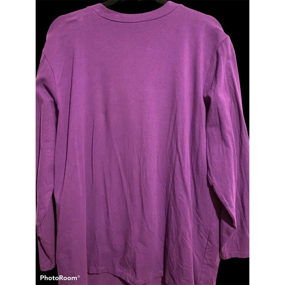 Quacker Factory Purple Size 2x Sequin Cardigan 20… - image 3